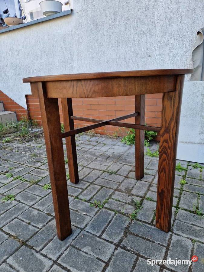Stary stół dębowy Odnowiony Meble Szczecinek