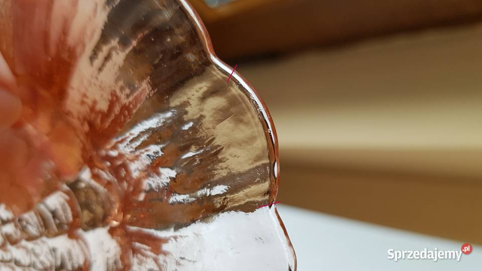 Talerzyk Cora 2 ok 175 Ząbkowice kolorowe szkło Dąbrowa Górnicza