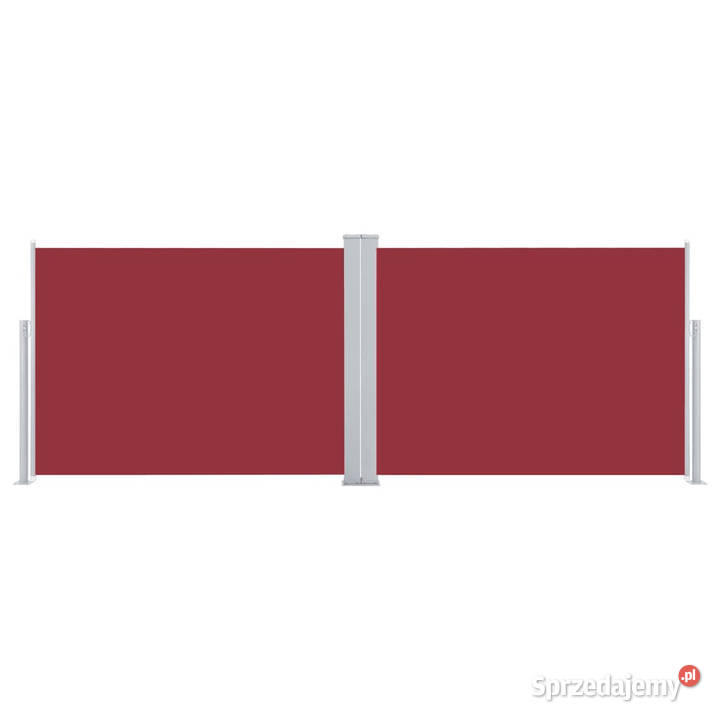 Zwijana markiza boczna czerwona 100 x 1000 Warszawa