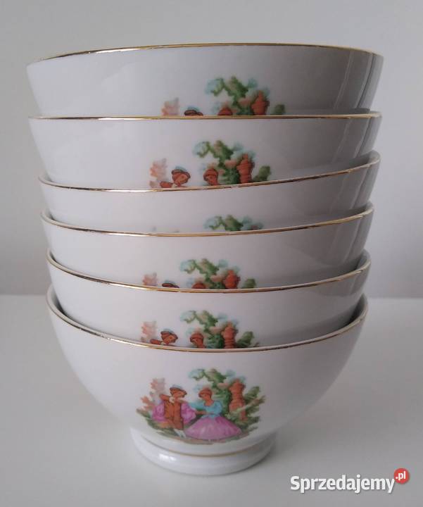 Miseczka Miseczki Porcelana Chińska komplet 6 pomorskie Gdańsk