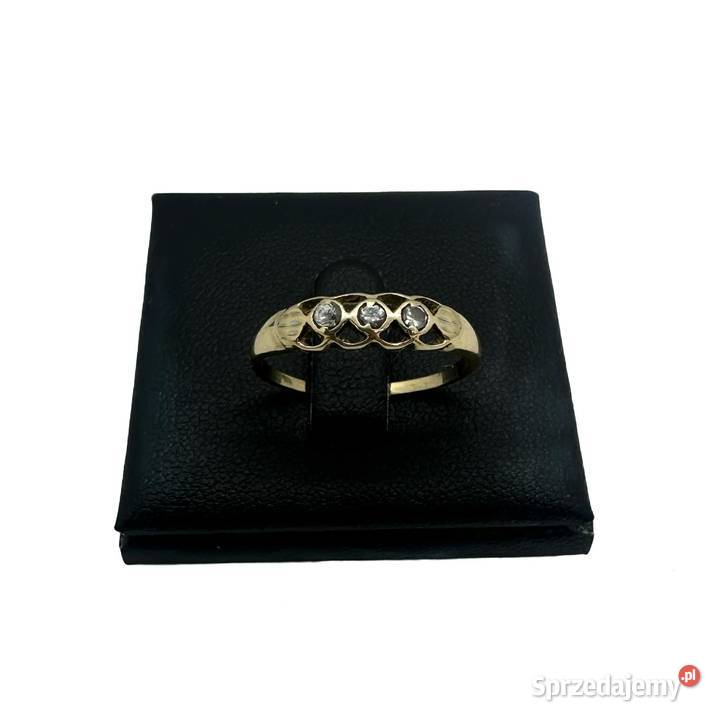 Złoty Pierścionek pr 585 179g R18 Elbląg