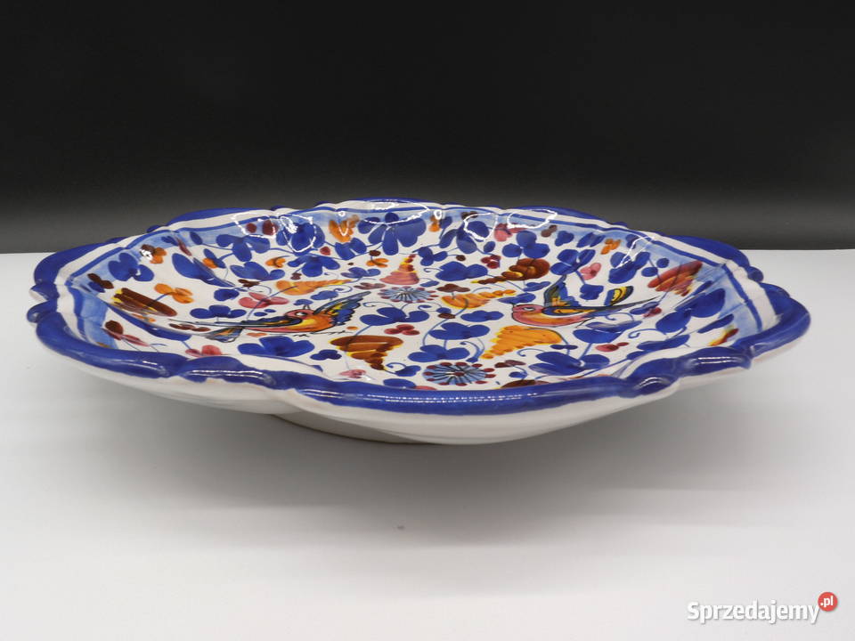 Patera ceramiczna Deruta Włochy Raszków