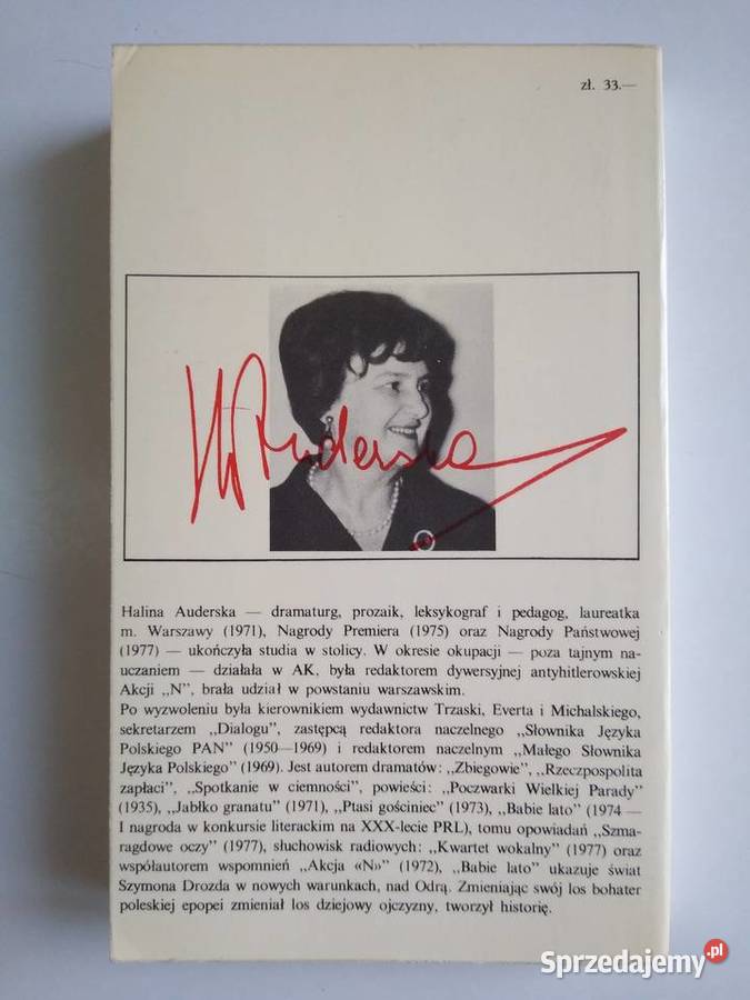 Babie lato Halina Auderska Gdańsk