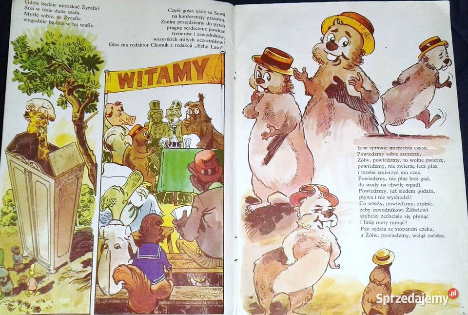 Były w lesie raz igrzyska Jerzy Dąbrowski Marek Chełm sprzedam