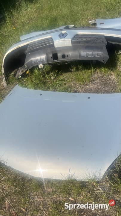 Kompletny przod renault clio 2 lift srebrny Margonin sprzedam