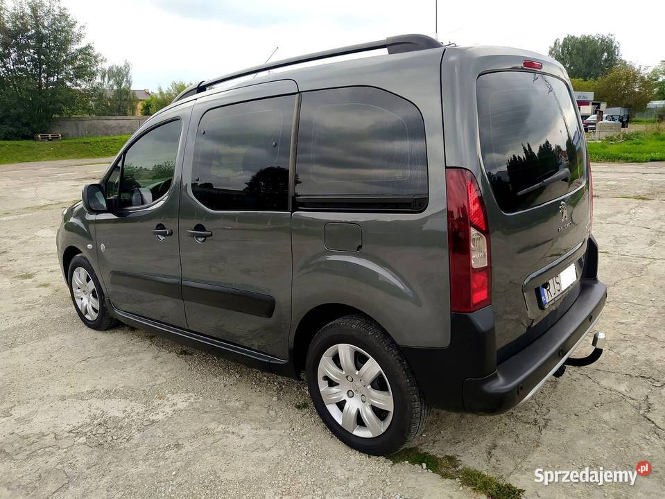 Peugeot Partner Tepee Lift 16Hdi 2014r Ledy Navi diesel Jasło