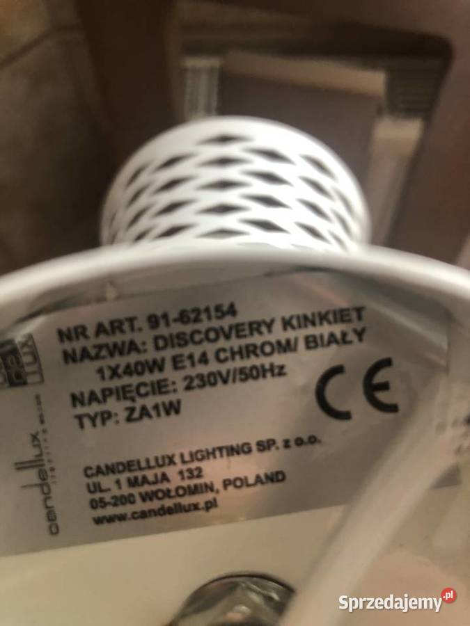 3 kinkiety jednakowe Wągrowiec