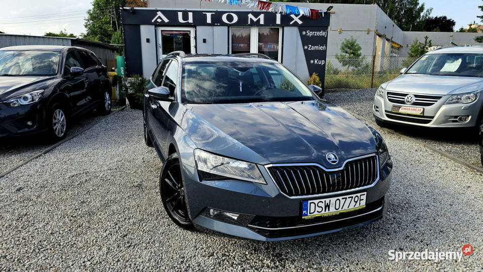 koda Superb Śliczna 20 D AUTOMAT DSG GWARANCJA autoalarm Superb dolnośląskie Świdnica