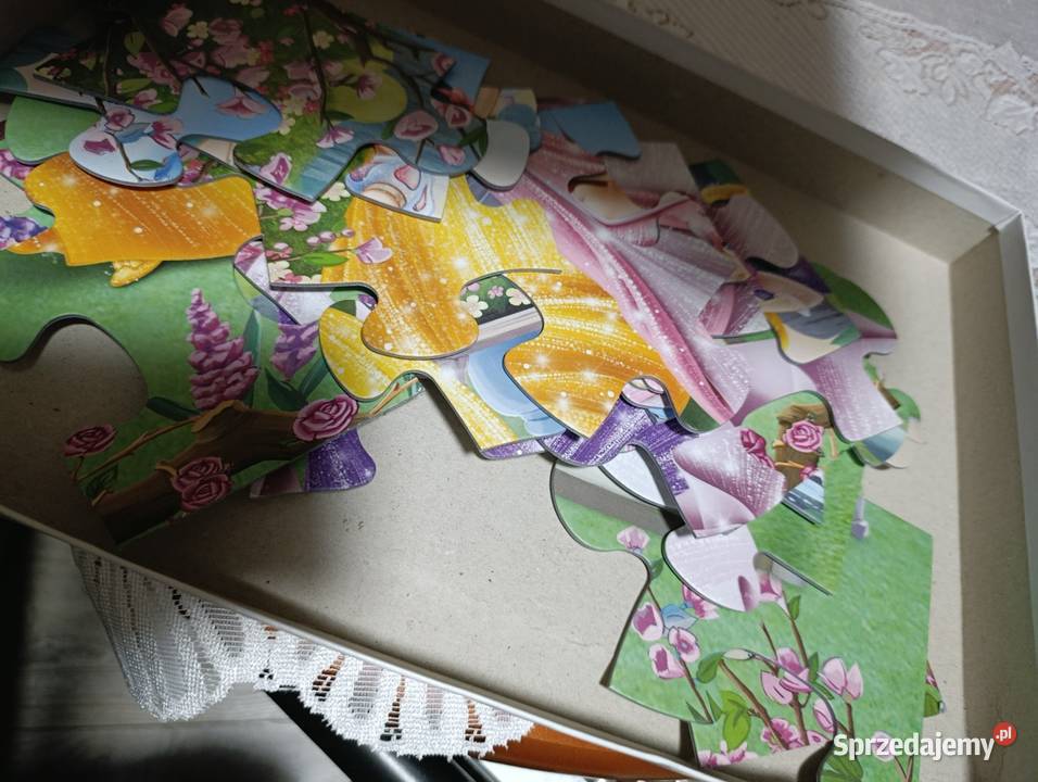 puzzle Trefl Maxi 24 el Księżniczki Fontannie  wielkopolskie