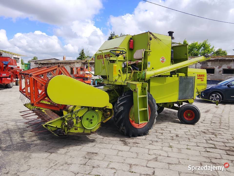Kombajn zbożowy Claas Compact 30 sprowadzony Claas mazowieckie Skaryszew