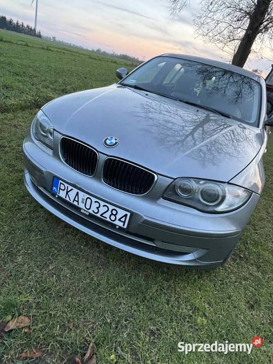 BMW E87 118D 2008 Rok produkcji 2008 Ślesin