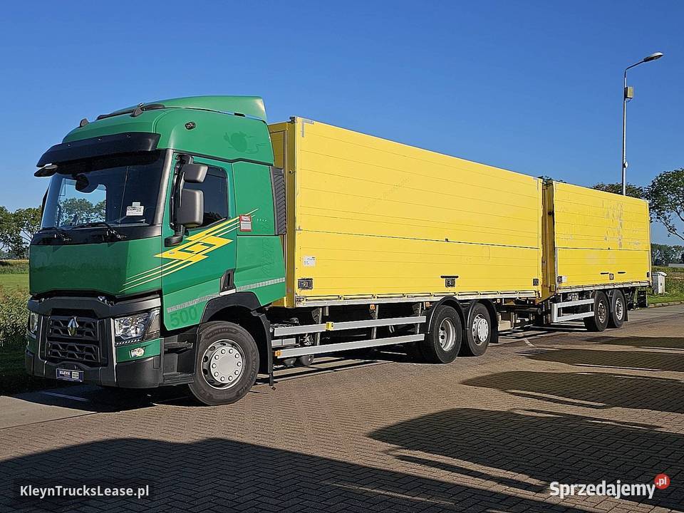 Renault T 460 6X2 STEER COMBI kontener 2016 nie