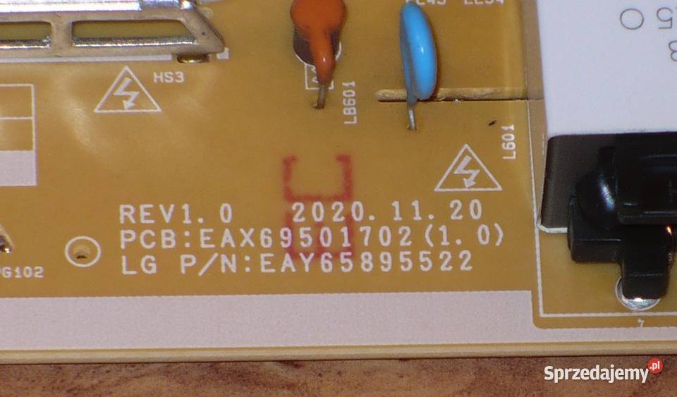 Zasilacz EAY65895522 LGP55NT21U1 EAX69501702 TV Lublin sprzedam