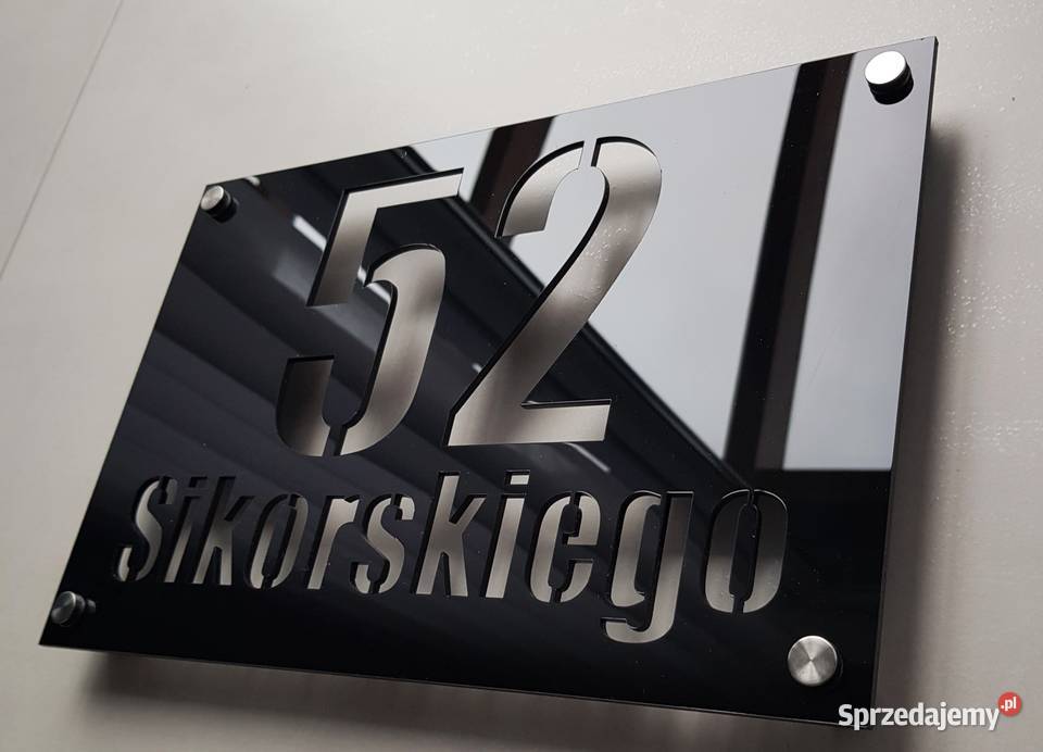 Tabliczka adresowa personalizowana Częstochowa