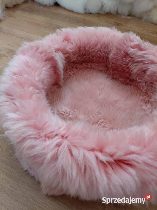 Legowisko Psa Kota Posłanie z Naturalnej Owczej Szaflary