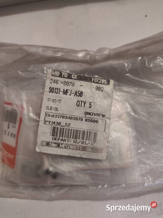 Części do motocykla HONDA wielkopolskie