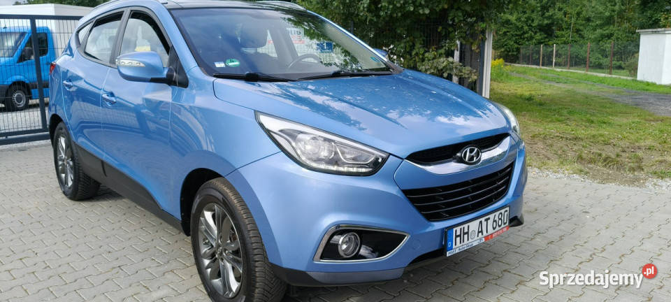 Hyundai ix35 100 Oryg lakier bog 129tkm aluminiowe felgi mazowieckie Stare Budy