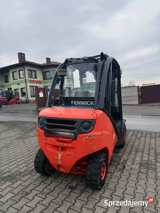 wózek widłowy LINDE H30D Triplex 47m 3000 diesel Wózki widłowe Działoszyn