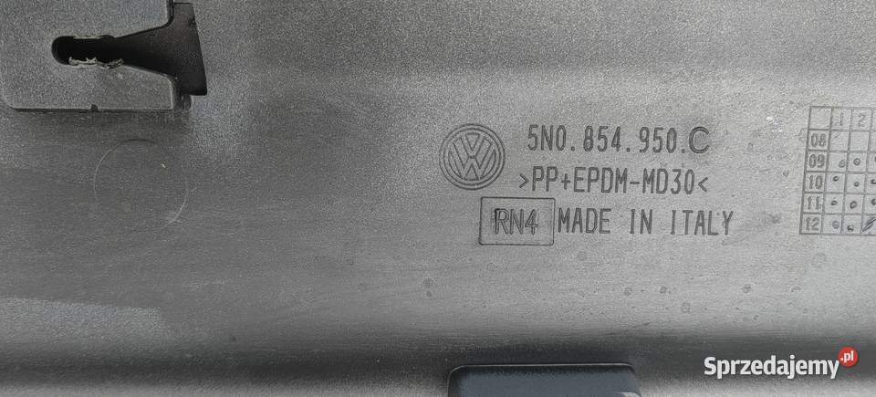 VW Tiguan listwa drzwi 5N0854940E prawy przód i osobowe Rożnów