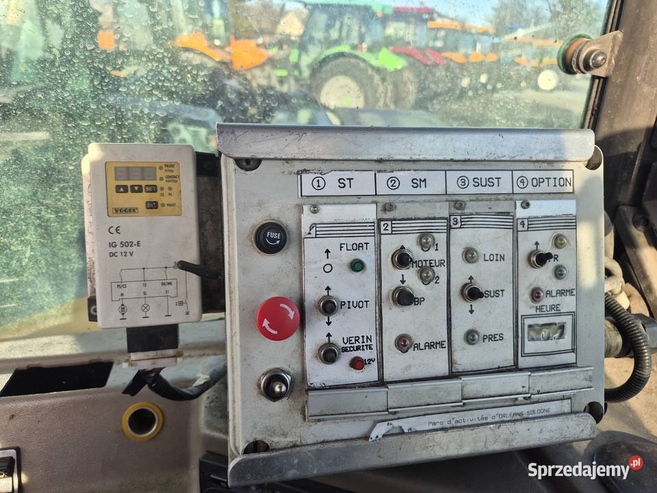 Renault Ergos z kosiarka bijakowa mulczer do Radio Turek