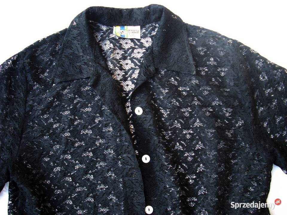 Colours The World Koronkowa Koszula 42 44 Rozmiar 44(XXL) Bluzki i koszule Nowy Sącz