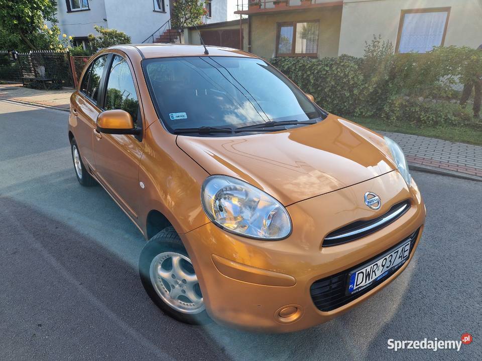 TOP Śliczny Nissan Micra 2011 12 Benz Klima Stan Pleszew