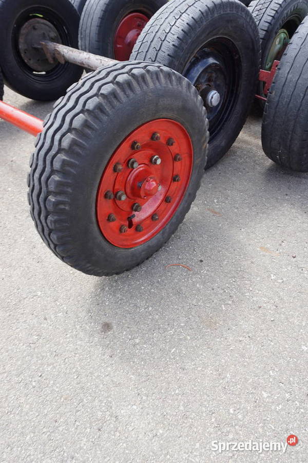 oś ośka fabryczna rolnicza 23x5 opony koła mazowieckie Radom