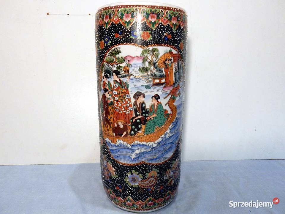 Wazon z dalekiego wschodu h 46 dekoracja Piła