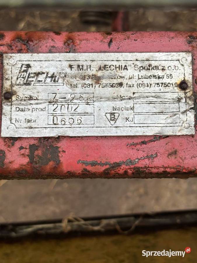 Przetrząsaczko zagrabiarka Pasowa nieuszkodzony łódzkie Opoczno