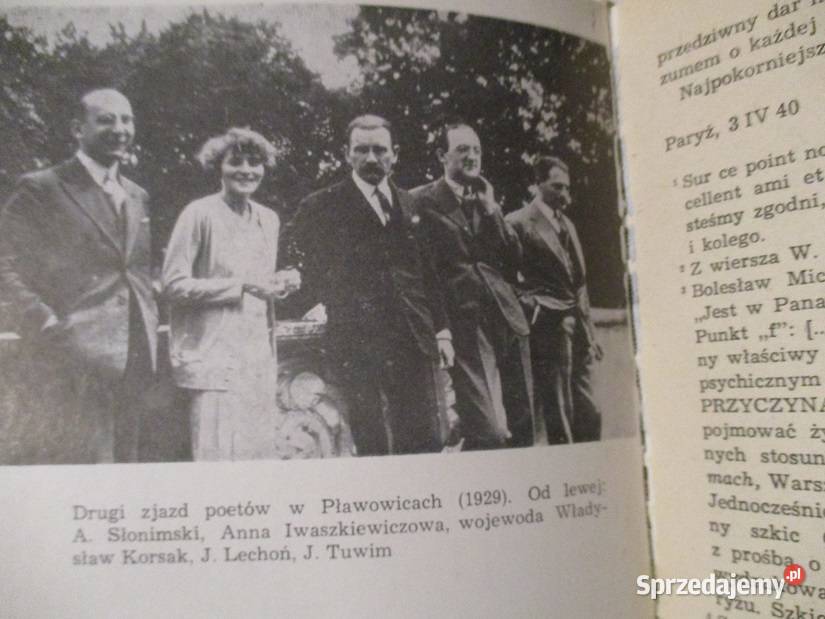 Julian Tuwim LIsty do przyjaciół Łódź