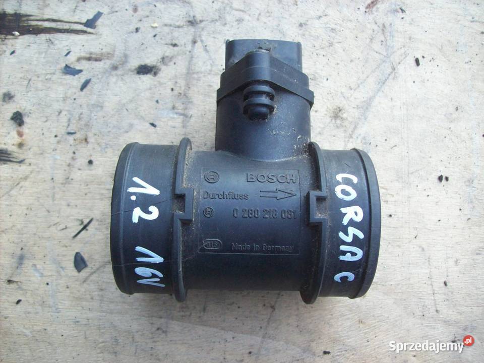 Corsa C 12 16V Przeplywomierz Bosch Oryginal osobowe Mińsk Mazowiecki