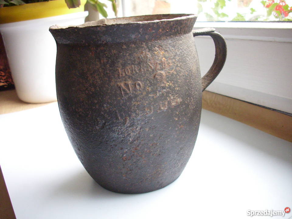 Sygnowany stary antyczny wazon Barlinek