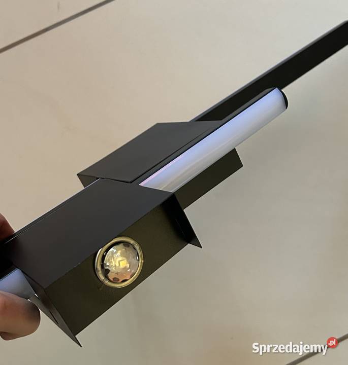 Lampa kinkiet liniowa czarna LED 60 Sosnowiec