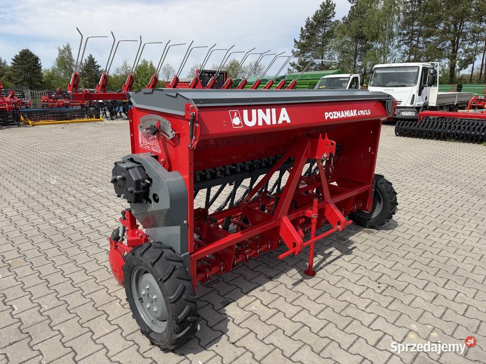 Mechaniczny siewnik zbożowy Poznaniak 47025 Opatówek
