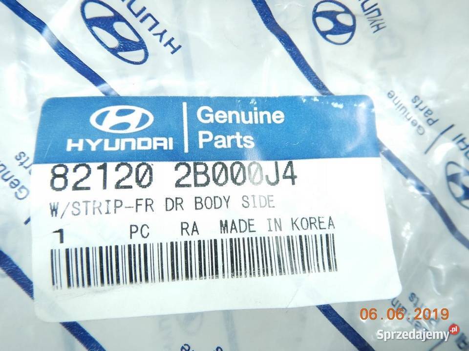 USZCZELKA DRZWI PRZÓD HYUNDAI SANTA FE 0506 sprzedam