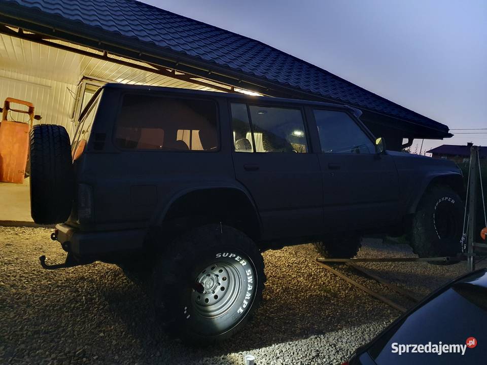 Nissan Patrol Y60 seria 28 D rozmiar kół 38 cala Lesko