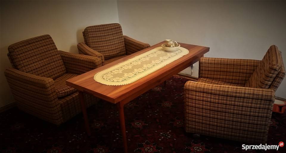 Komplet Mebli z lat 6070 Rarytas znawców Warszawa