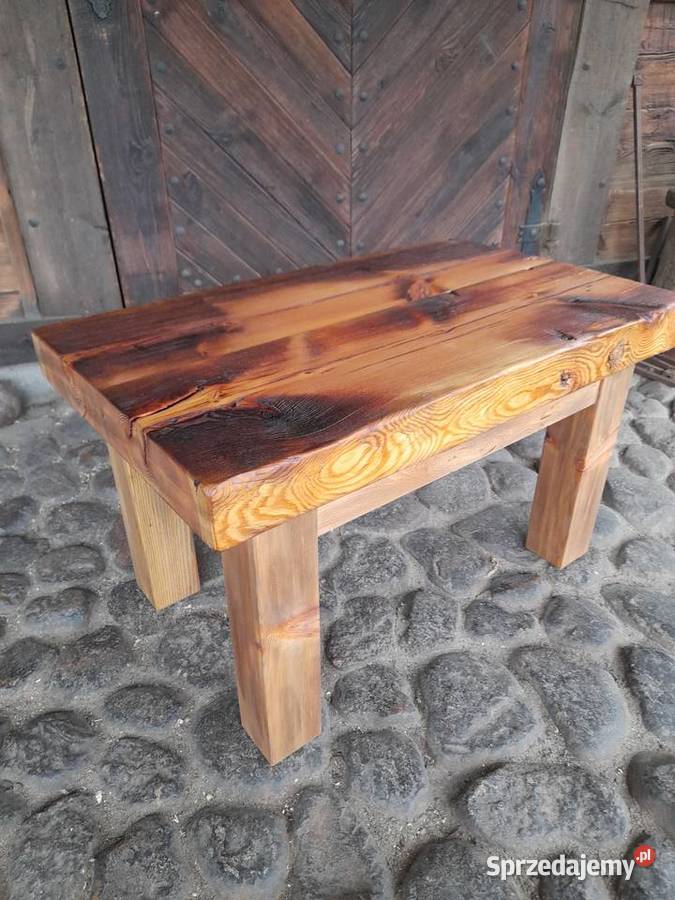 Stolik kawowy stare drewno Stoliki kawowe i ławy Kamieńczyk