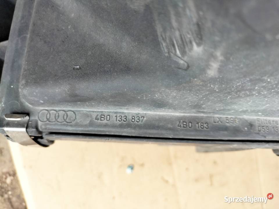 Audi A4 B5 A6 C5 25TDI OBUDOWA FILTRA POWIETRZA Kamień-Kolonia sprzedam