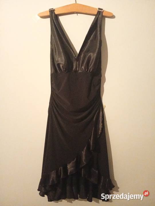 Piękna wyjściowa sukienka Inny materiał Leszno sprzedam