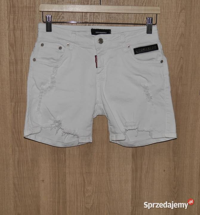 Dsquared2 świetne spodnie dziury przetarcia 36 S Wrocław