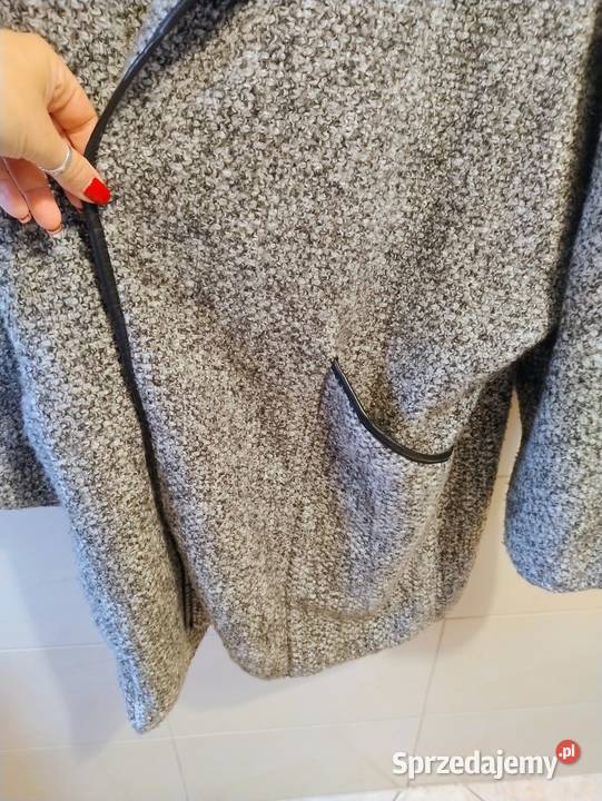 Narzutka blezer sweter Zara KNIT rozmiar L Nowy Sącz
