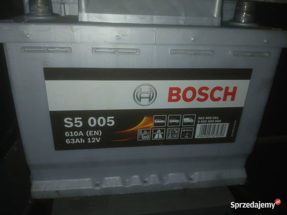 Akumulator bosch 63ah 610 a Radom