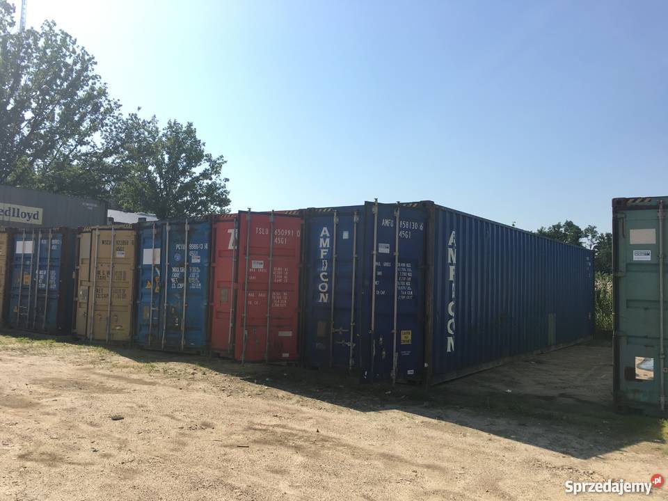 Garaż kontener morski magazyn pawilon biuro 100 Nowy Dwór Mazowiecki