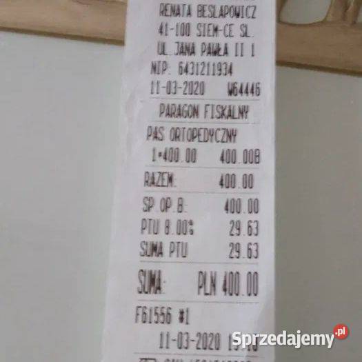 Wysoka orteza kręgowa QMed premium TLS Siemianowice Śląskie sprzedam