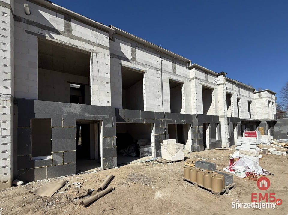 Dom szeregowy do sprzedania 125m2 Zaścianki cegła