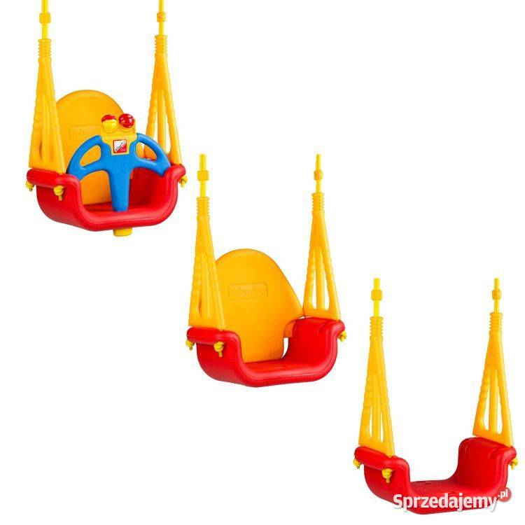 Huśtawka ogrodowa kubełkowa domowa dzieci 3w1 Bielsk Podlaski