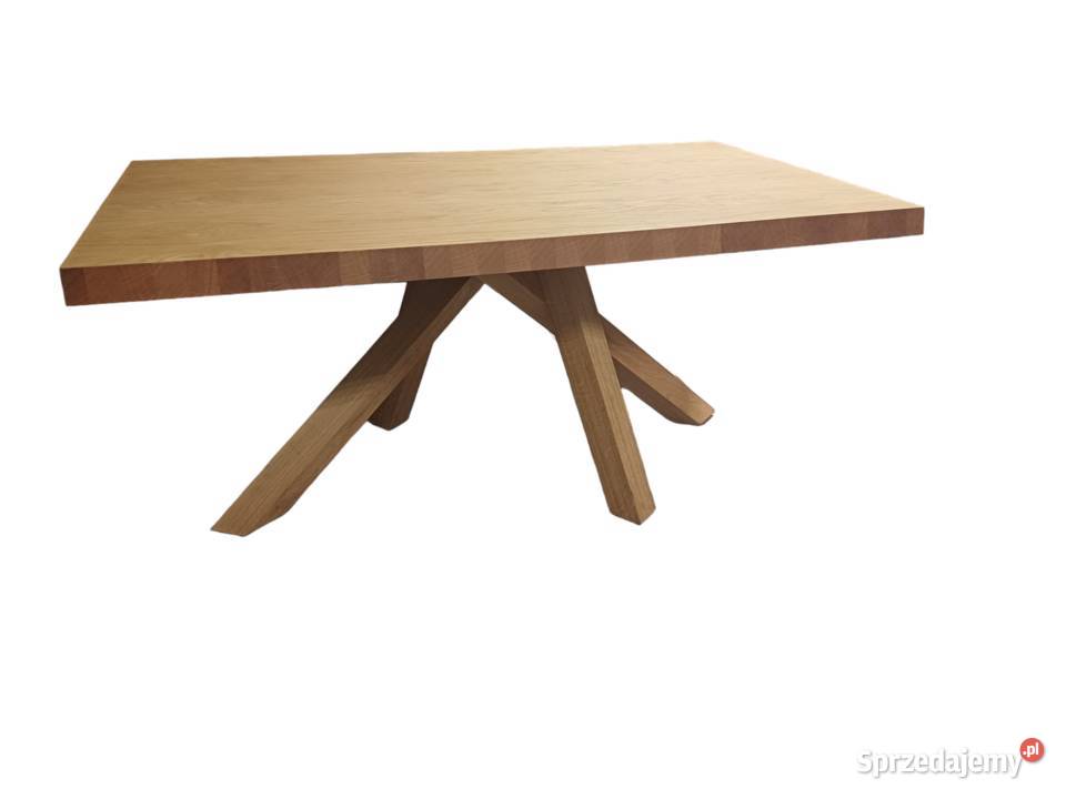 Stół drewniany dębowy dąb olejowany rozkładany