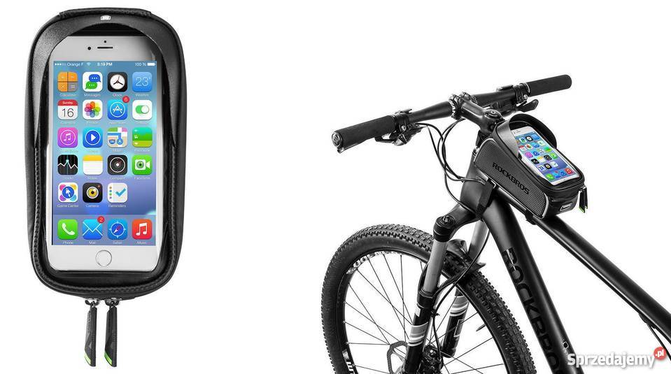 Torba RockBros telefon 60 odblask carbon 149g Dęblin