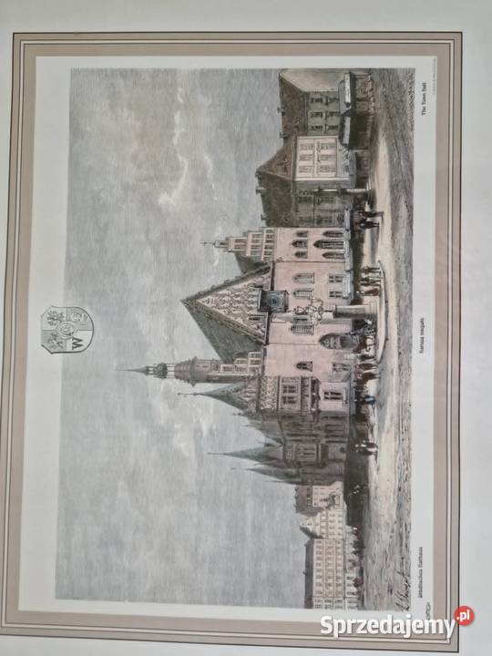 Stare grafiki Wrocław Breslau zestaw plan miasta sprzedam